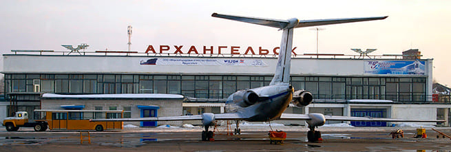 Информация о рейсах аэропорта Архангельск
