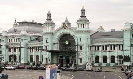 Белорусский вокзал. Центральный вход