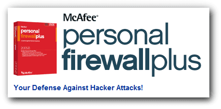 McAfee Personal Firewall - файрвол