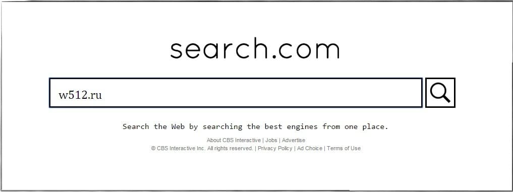Search.com - Search the Web by searching the best engines from one place. Скриншот (screenshot)