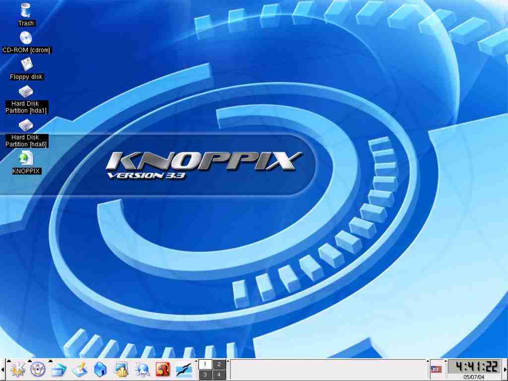 Knoppix — самая маленькая операционная система