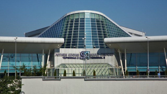 Табло аэропорта София (Sofia Airport)