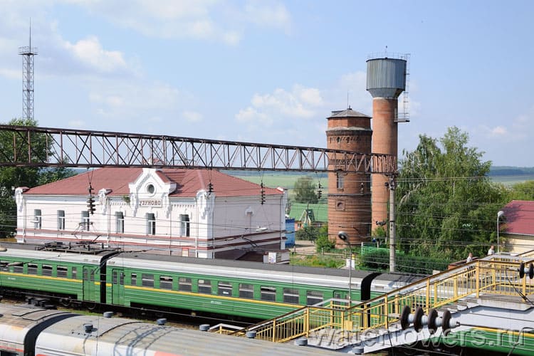 Здание вокзала станции Узуново